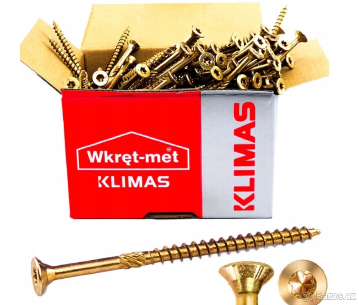 vruty do dřeva na torx