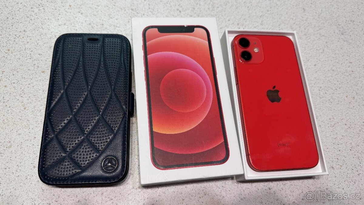 IPhone 12mini 64GB červený, top stav