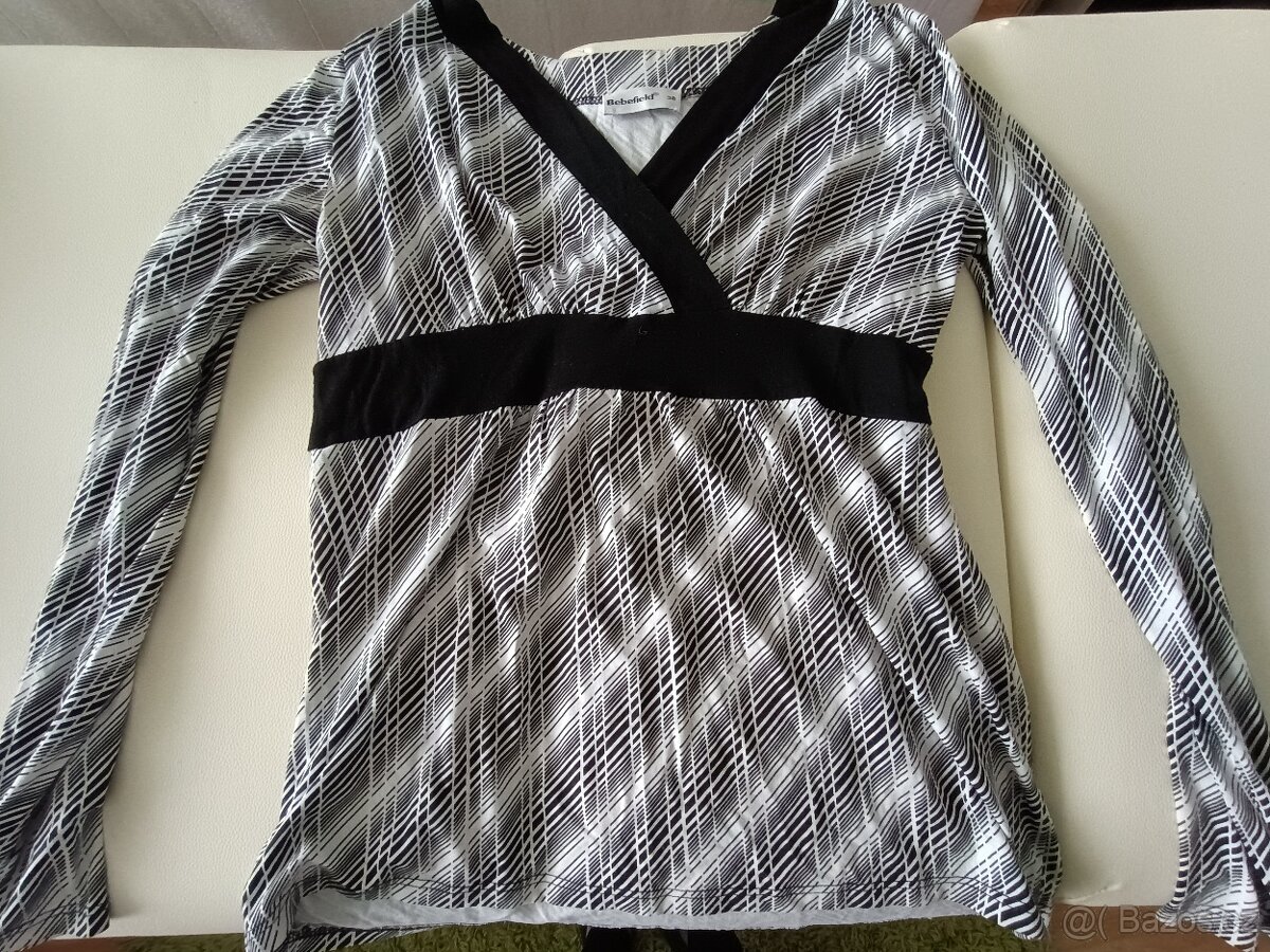 Těhotenské oblečení vel.36/38