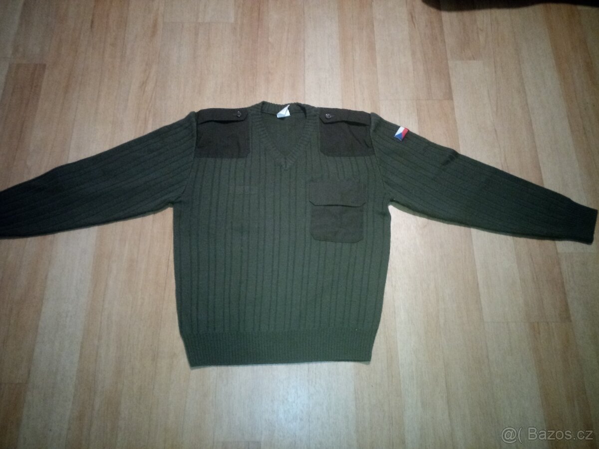 Vojensky svetr 97 zelený