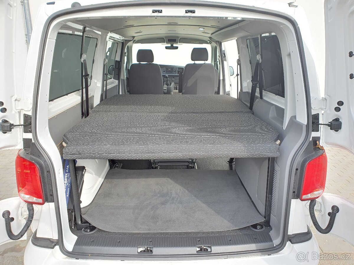 VW Transporter - spací vestavba + trojsedadlo