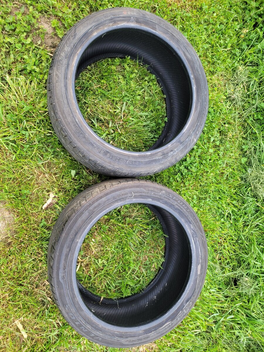Prodám pneu 215/40 r16