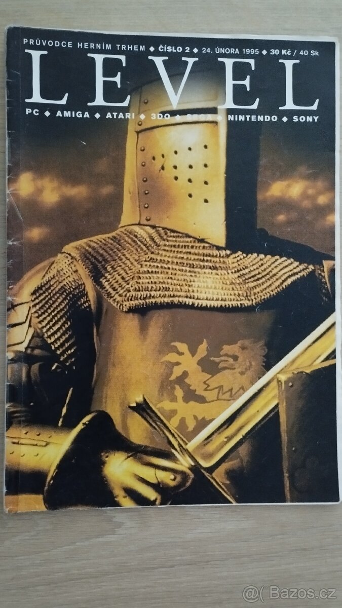 Level herní časopis magazín číslo 2 ročník 1 - 1995