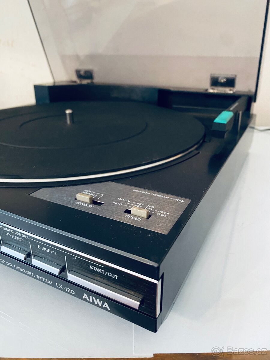 Gramofon Aiwa LX 120, rok 1986