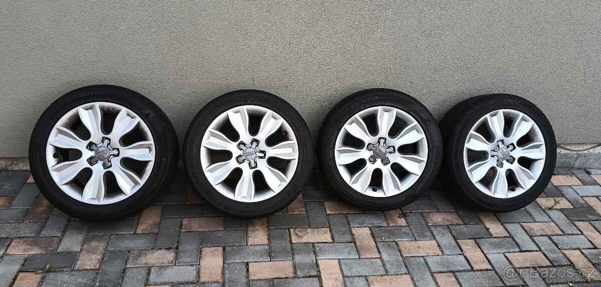 FABIA3 RAPID AUDI 5x100 orig.ALU 215/45/16 TOP