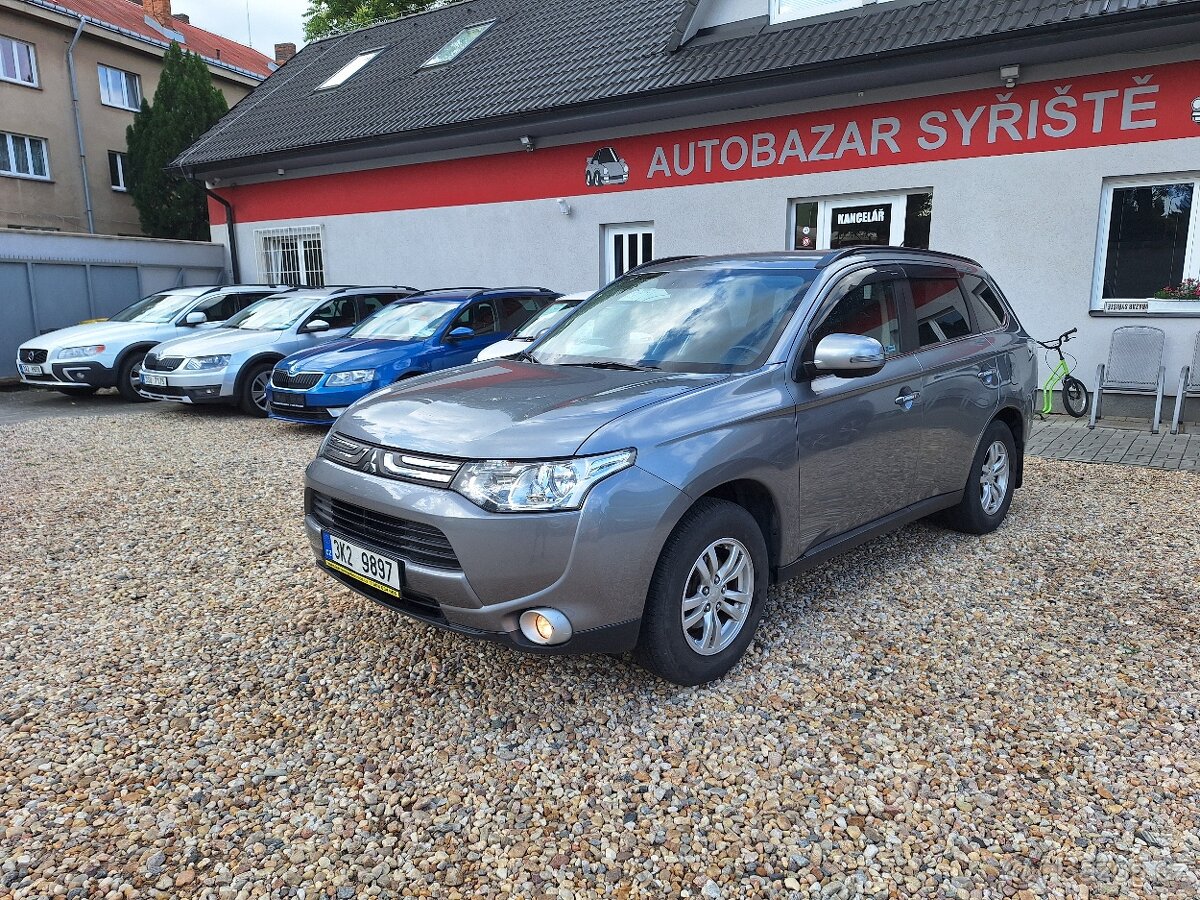 Mitsubishi Outlander 2.2Di-d 110KW Tažné, 4x4, Nové v ČR