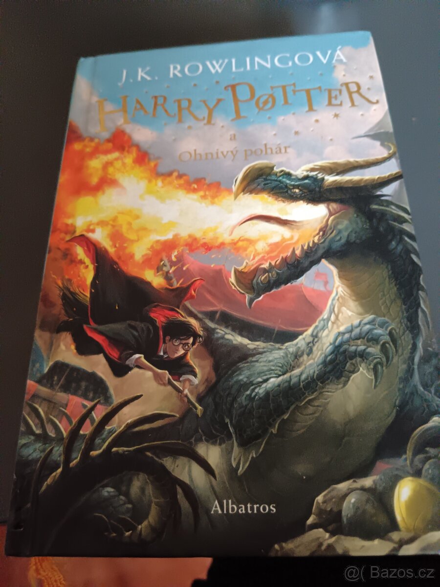 Kniha Harry Potter a ohnivý pohár