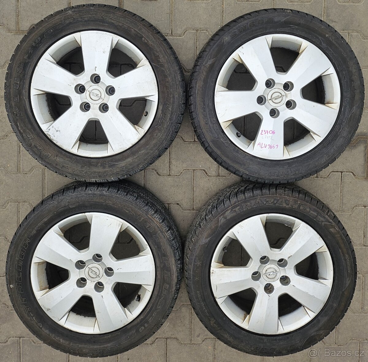 Prodám ALU kola Opel č. 1661