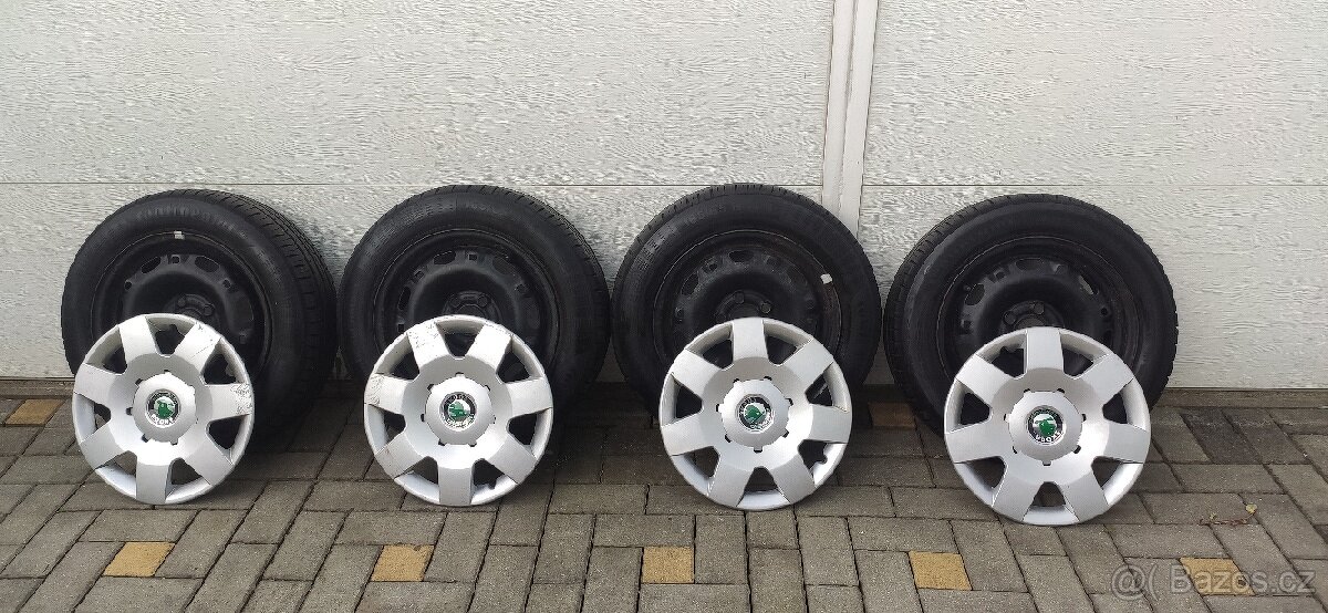 letní pneu.Continental 165/65 R14 T vzorek 7mm