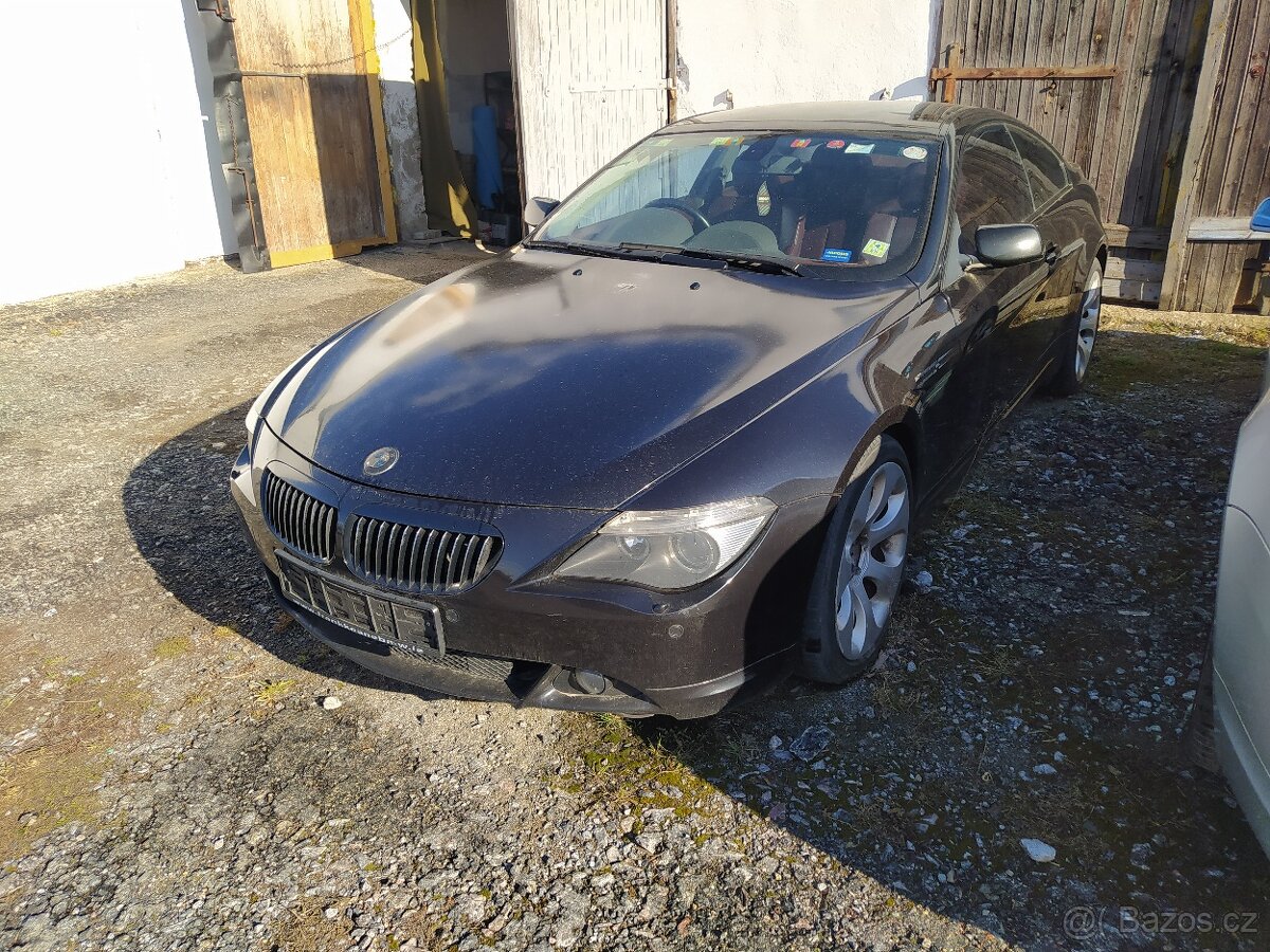 BMW e63 645ci coupe 245kw náhradní díly