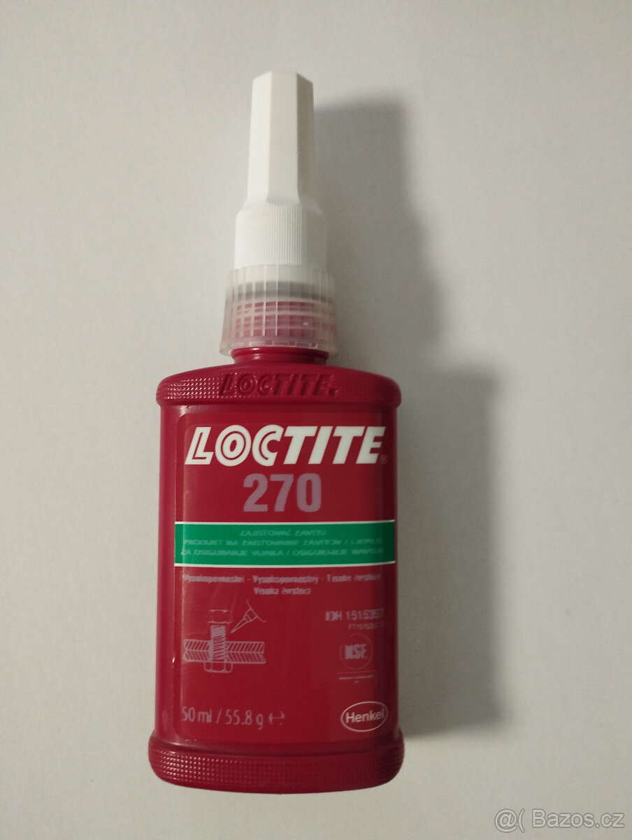 LOCTITE 270 50 ml - zajišťovač závitů