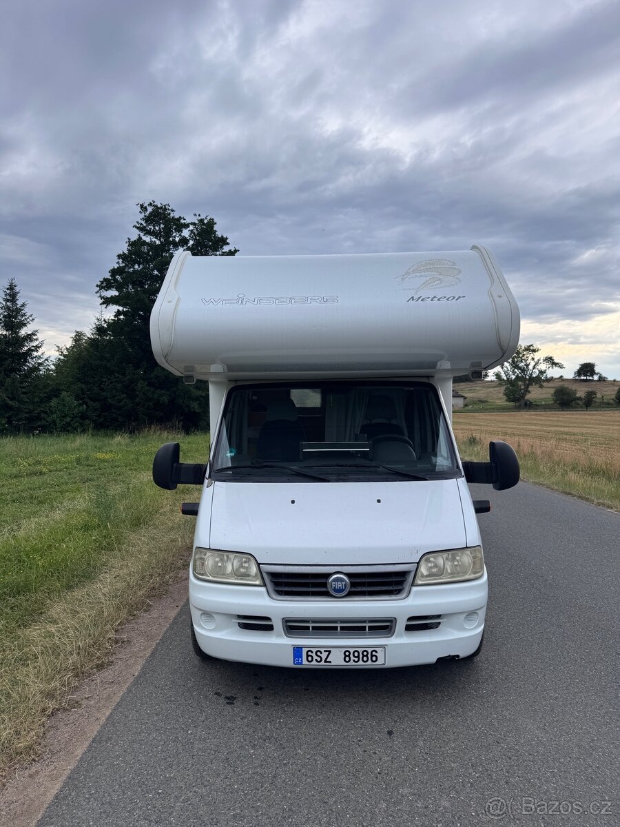 Fiat Weinsberg 2.8JTD | 6 míst | Nástavbová klikatizace