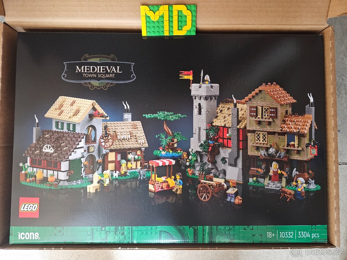 LEGO 10332 Středověké náměstí