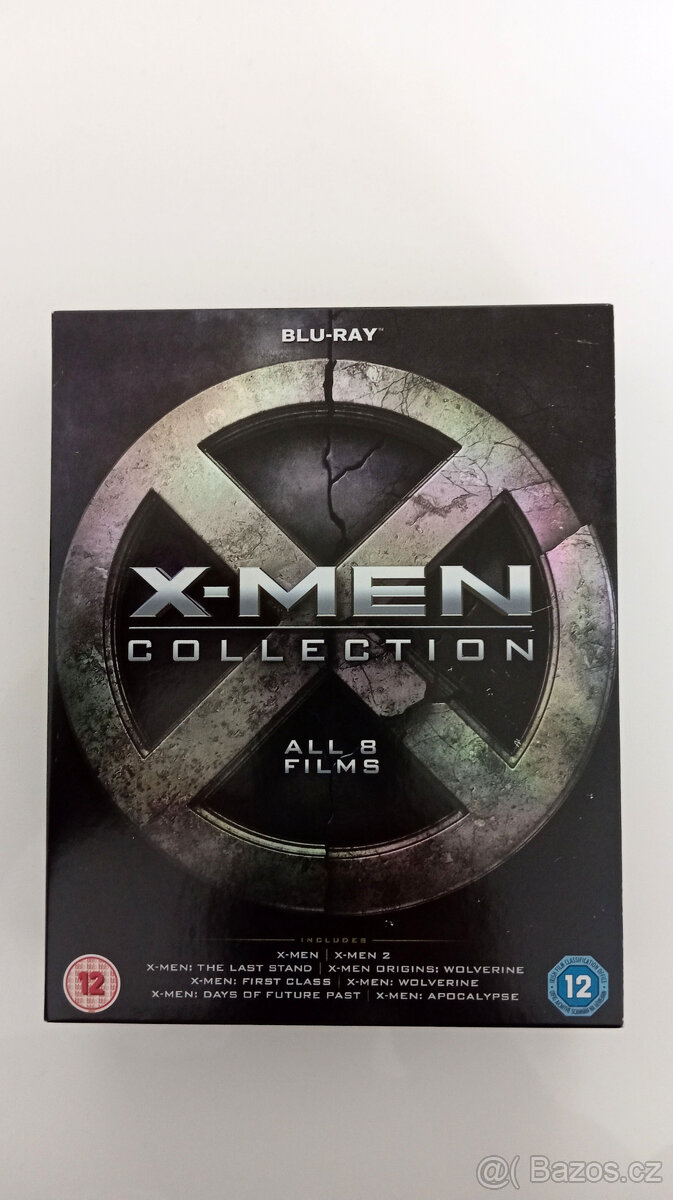 X-Men Kolekce 8 filmů na Blu-Ray