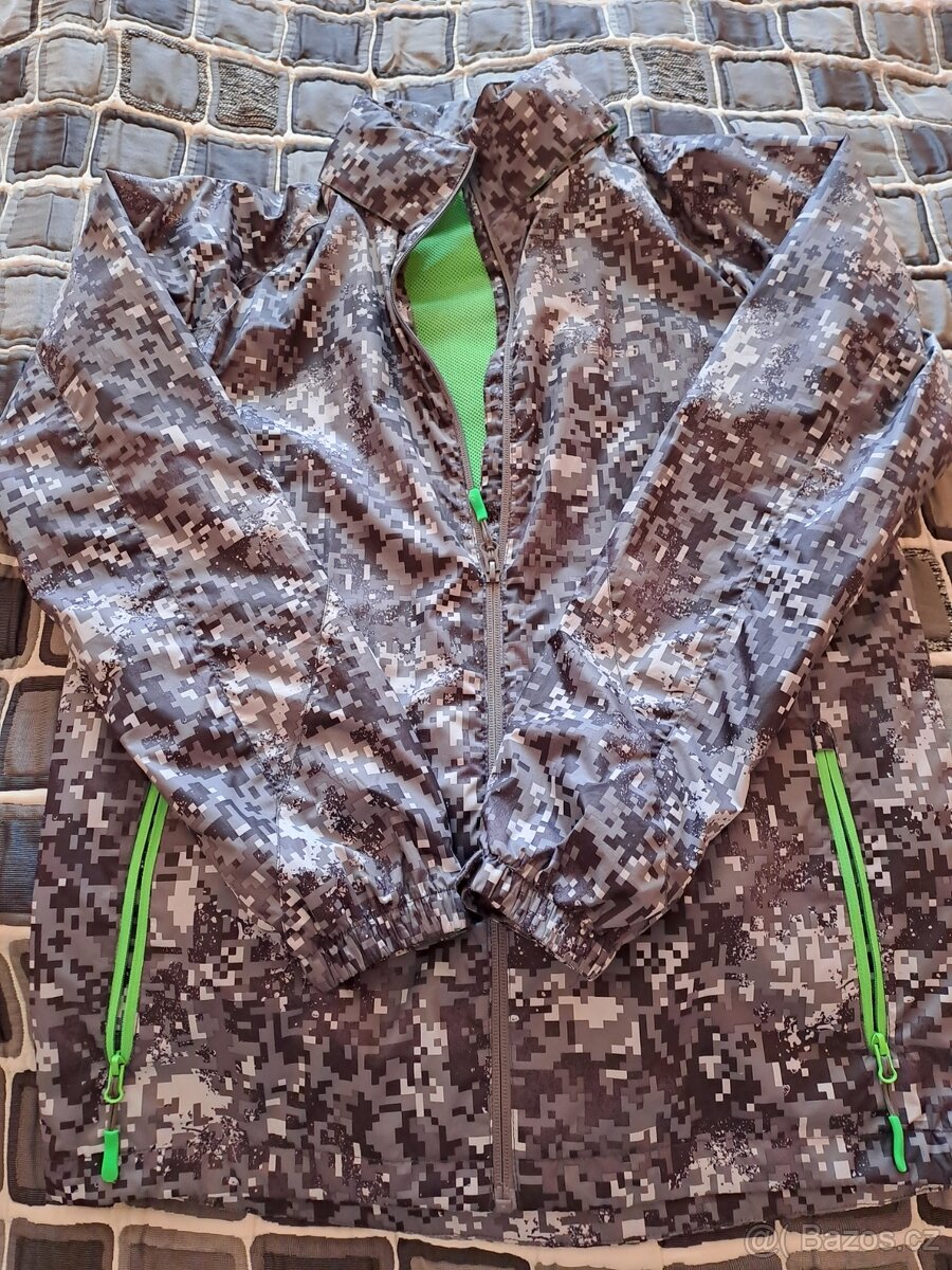 Chlepecká bunda-větrovka vel.164-170