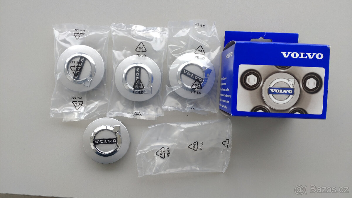 Volvo - středové krytky na alu kola