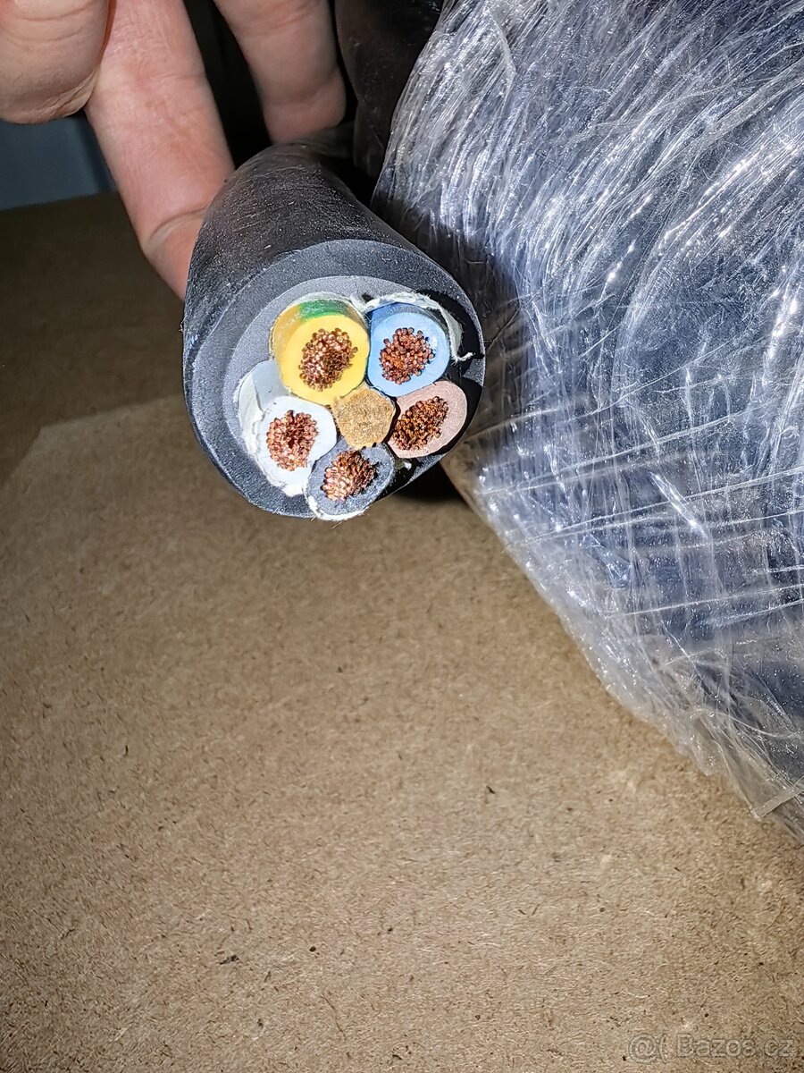 Kabel H07RN-F 5Gx10 (CGTG 5Cx10) 15m.