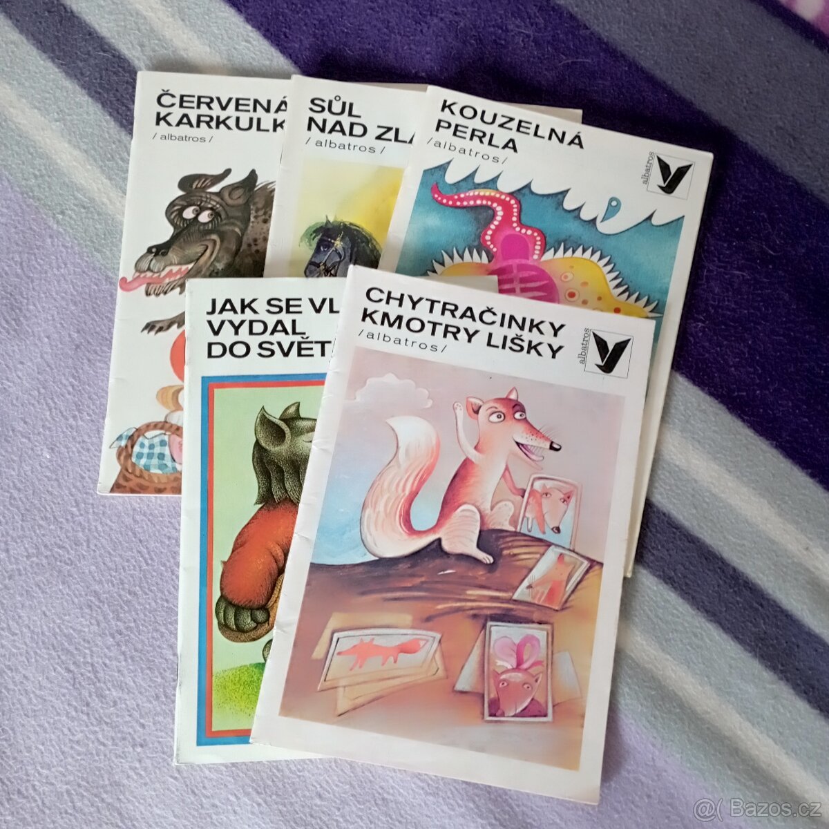 Retro pohádkové knížečky