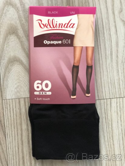 Neprůhledné podkolenky Bellinda 60 Den.