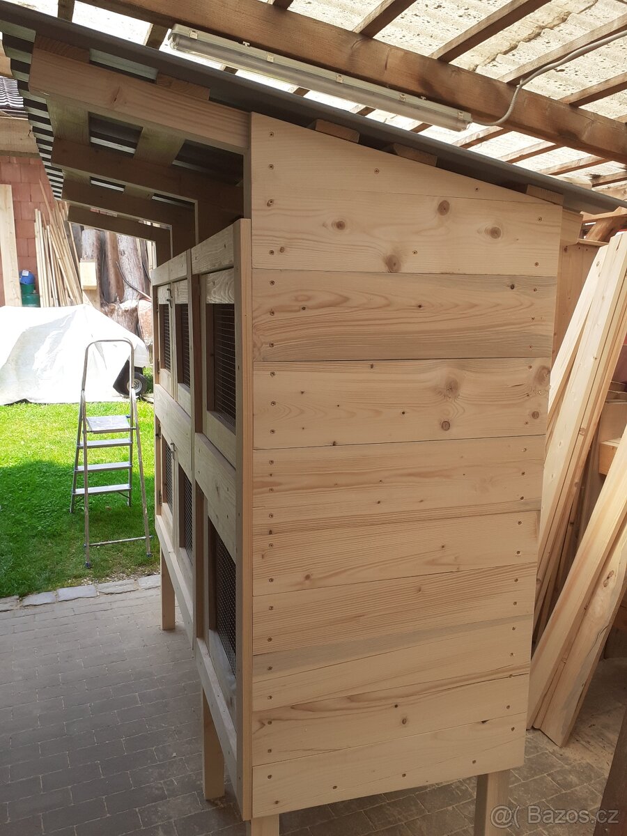 Králíkárna pro chov králíků