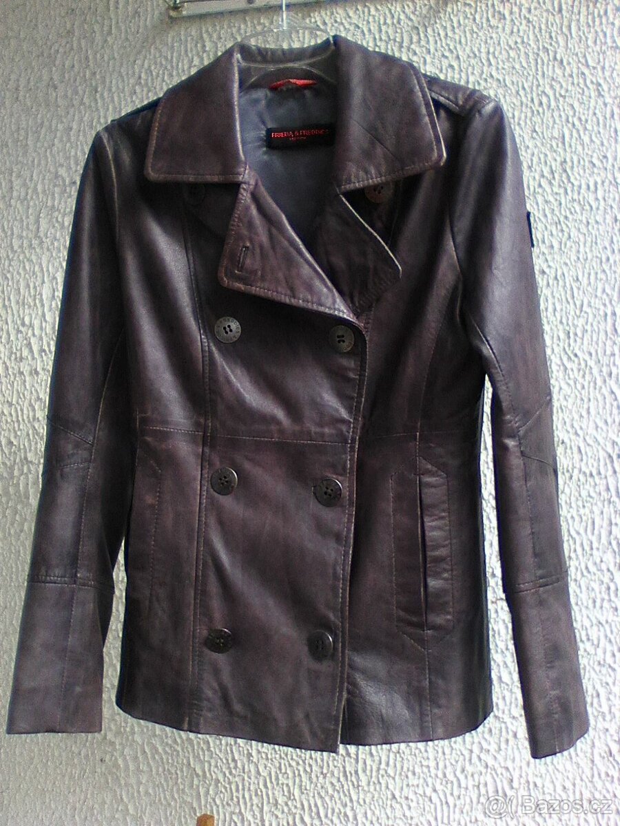 Dámská bunda syntetická kůže,nová, vel. M, zn. Frieda