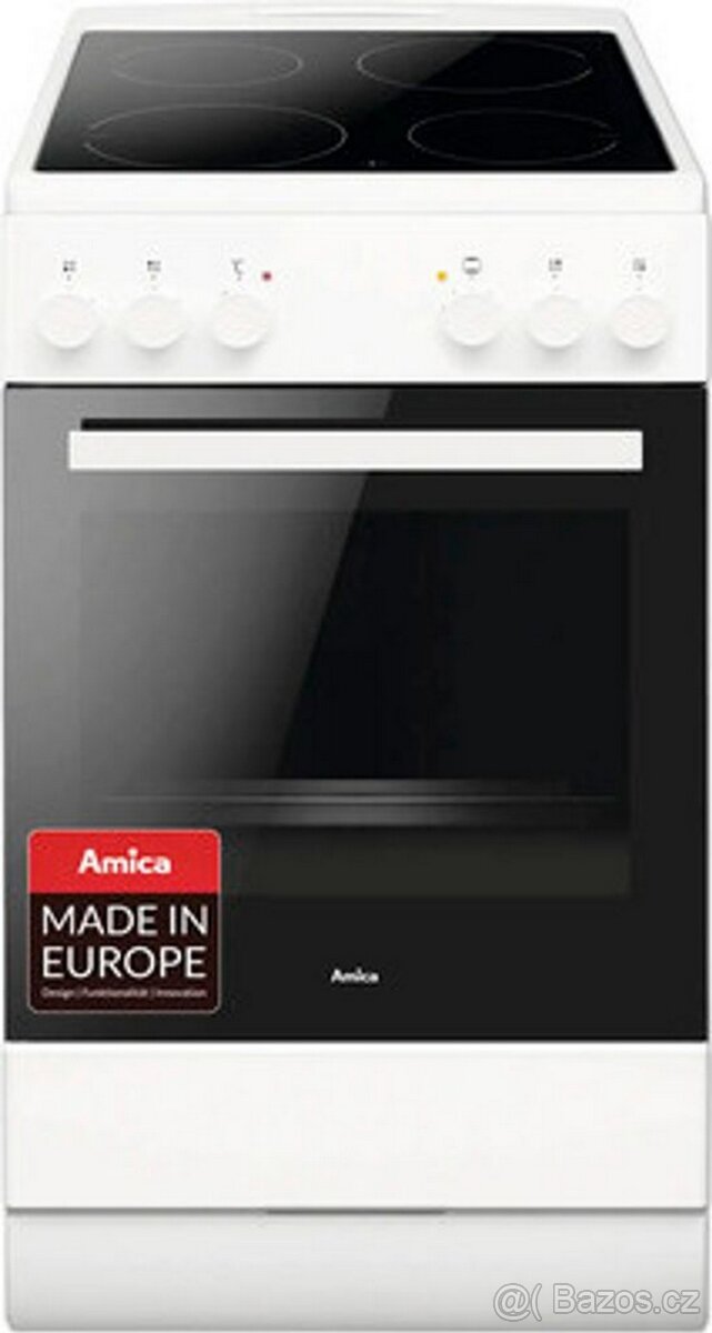 sklokeramický sporák s multifunkční troubou