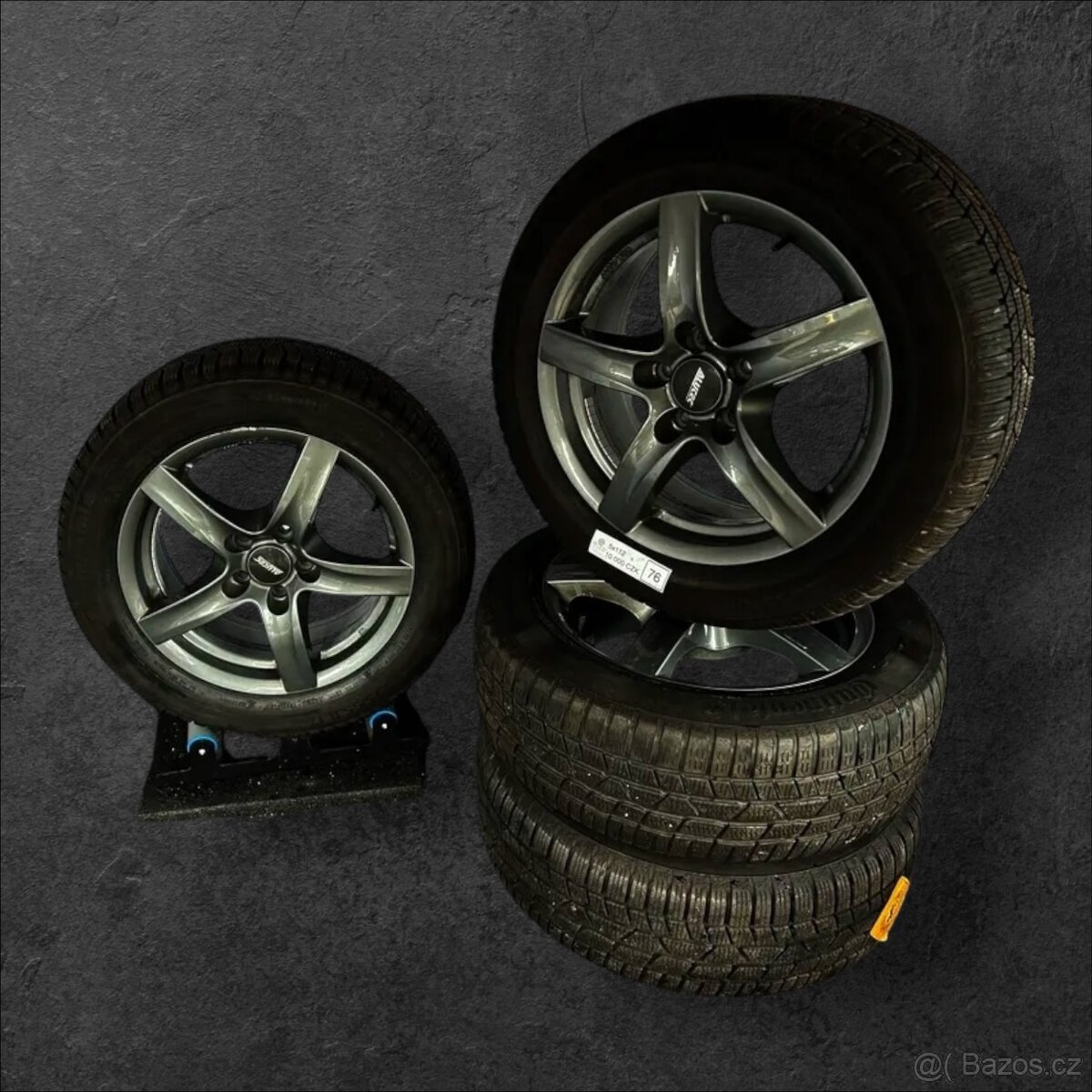 Alu kola Alutec 5x112 + zimní 225/55r17