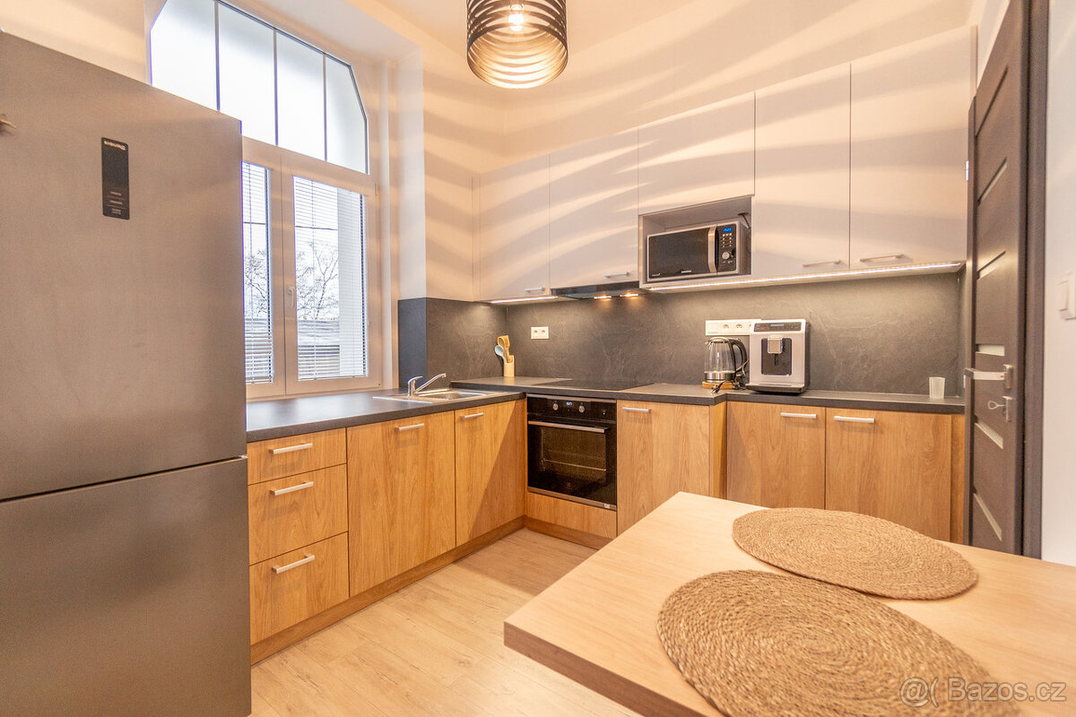 Pronájem nově zrekonstruovaného bytu 1kk v rezidenční vile s