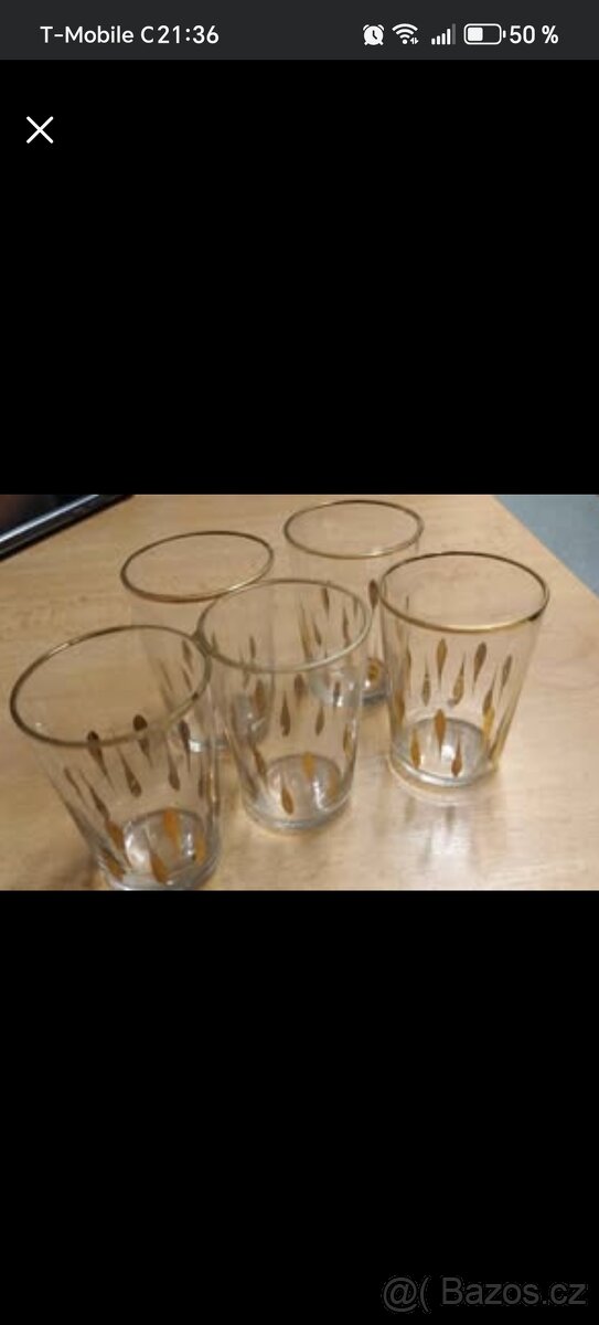 Retro skleničky