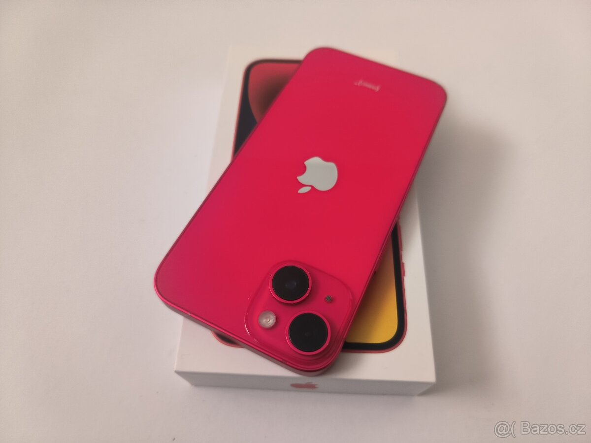 apple iphone 14 128gb Red / Batéria 100%