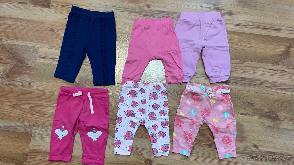 Leginky na miminko holčičku vel. 68
