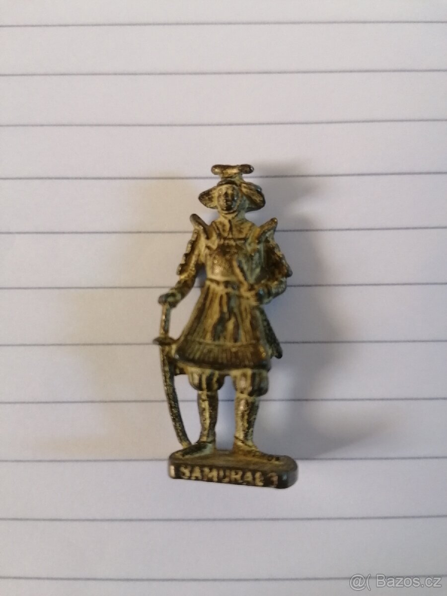 Kovová figurka, kinder, SAMURAI-3-N-141