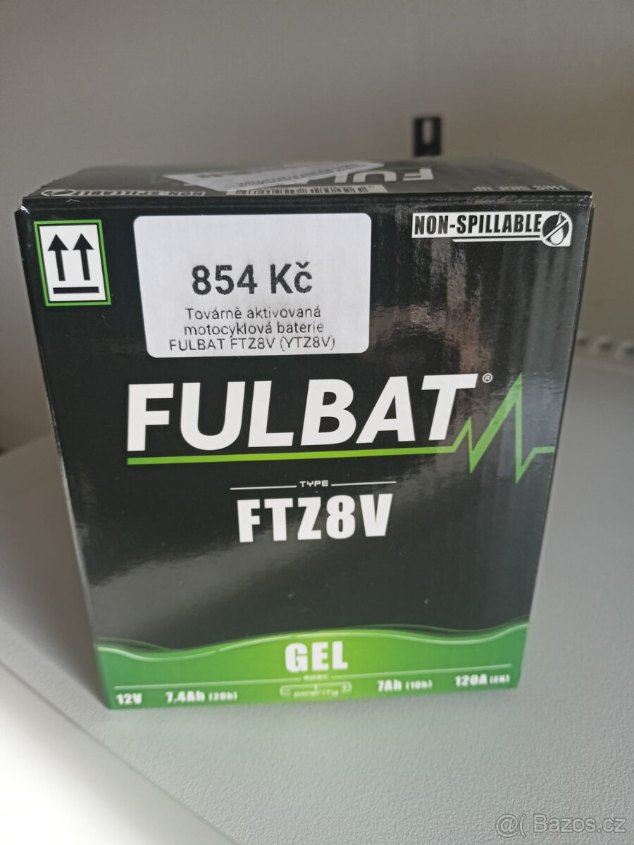 nová baterie FTZ8V