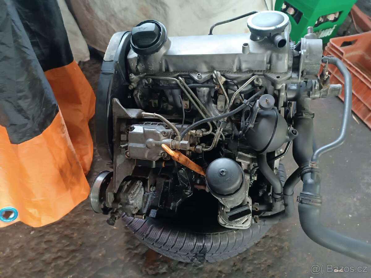 Upravený motor 1.9tdi