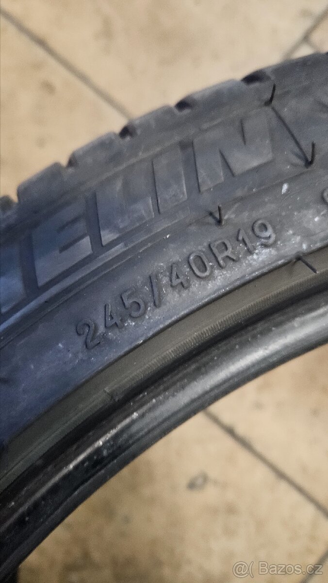 1ks letní Pneu 245/40/R19 Michelin Primacy 3