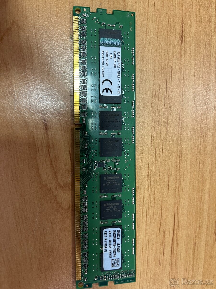 Kingston 8GB DDR3L DIMM