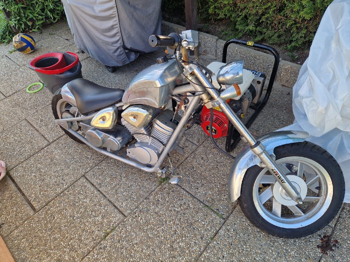 Dětská motorka, keeway 50