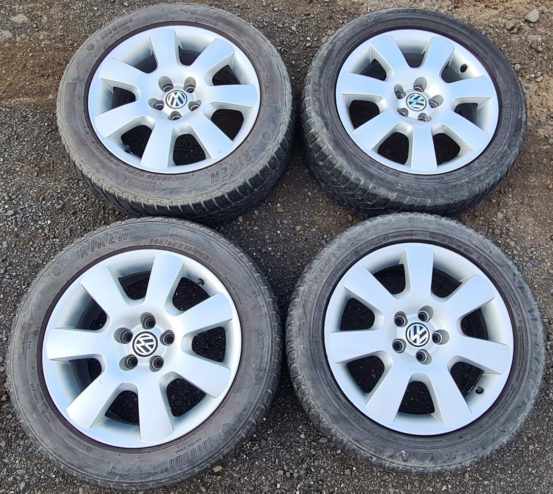 Orig. Alu VW New Beetle, Golf, Octavia, 5x100, 205/55R16