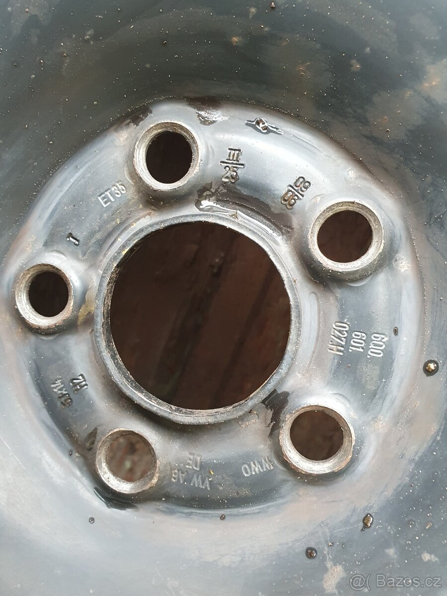 5x100 r14 plechové disky