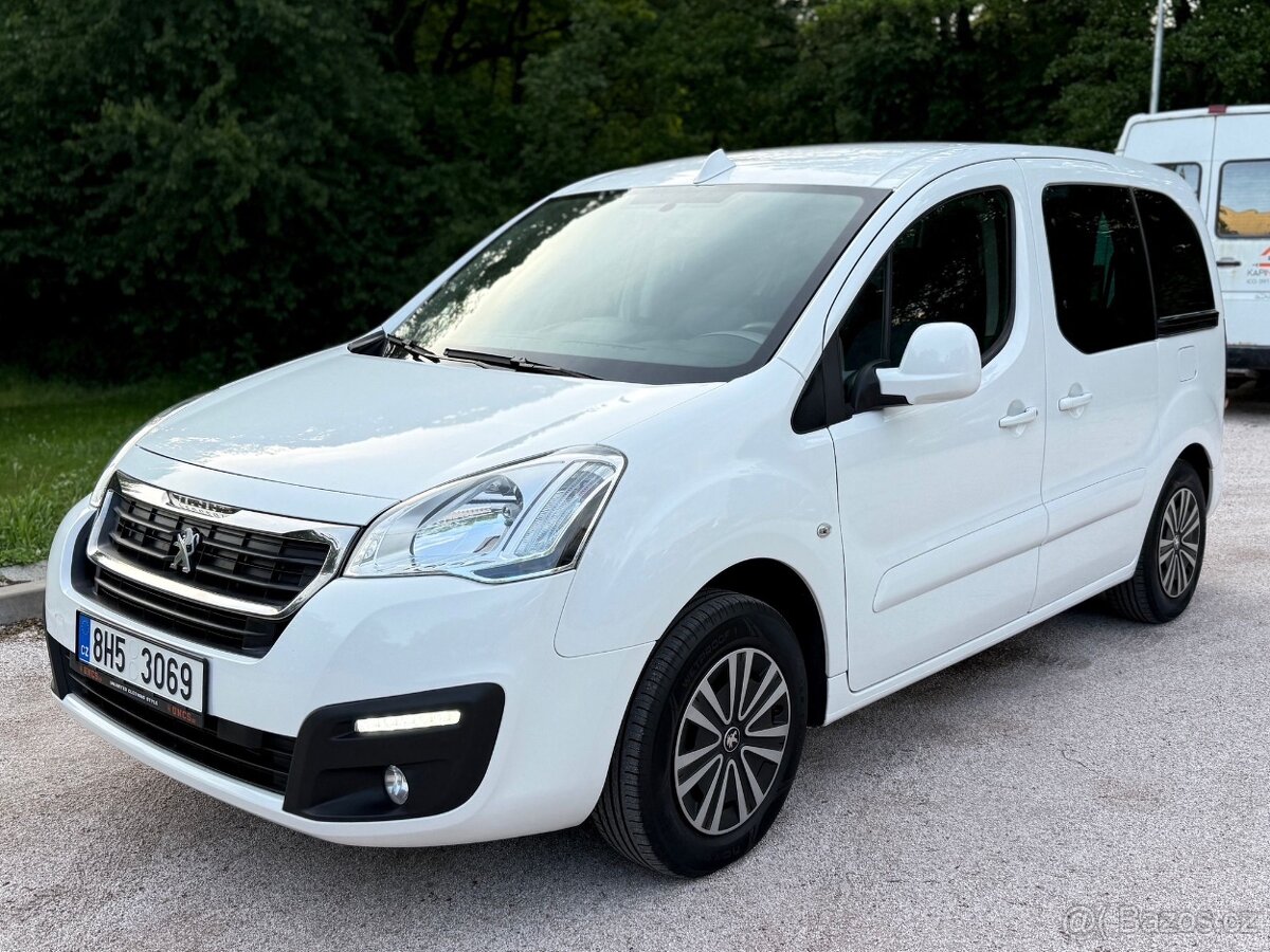PEUGEOT PARTNER TEPEE 1.6HDI 55kw 132.000KM PŮVOD ČR