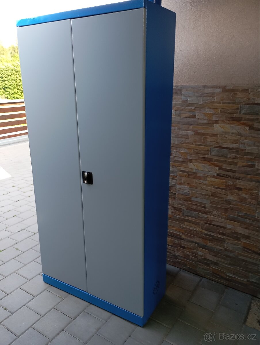 Plechová dílenská skříň 92 cm II