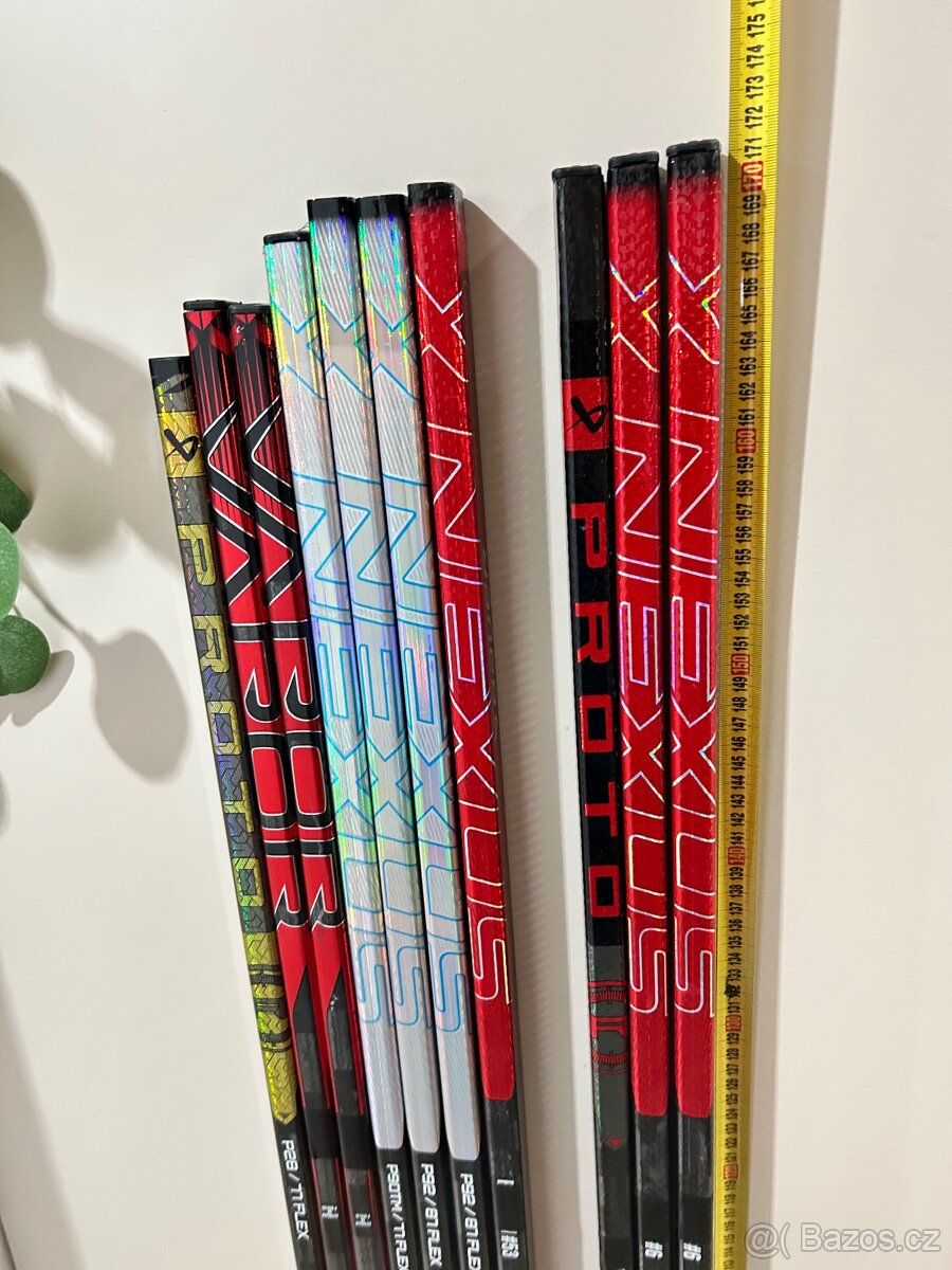 ✅ NOVÉ HOKEJKY BAUER TRACER + PROTOR - 170 CM - 82 a 87 F ✅
