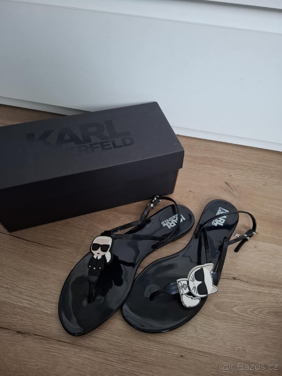 Karl Lagerfeld dámské letní boty 40