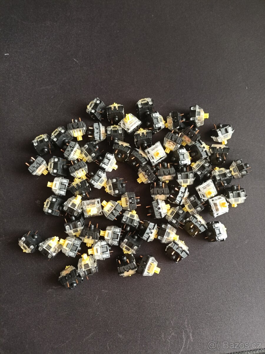 Gateron Yellow 3-pin – 69 ks