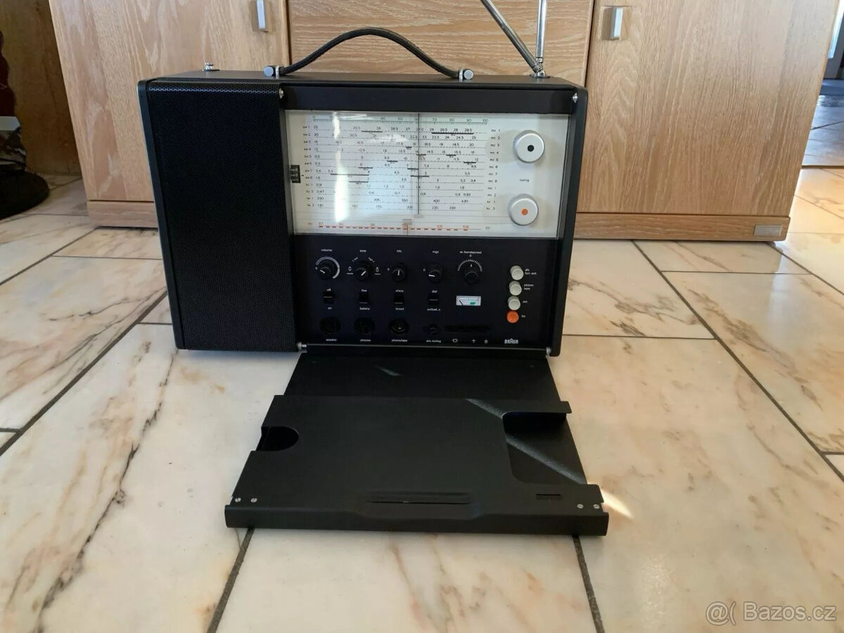 Braun stanice T 1000 CD přijímač Black World