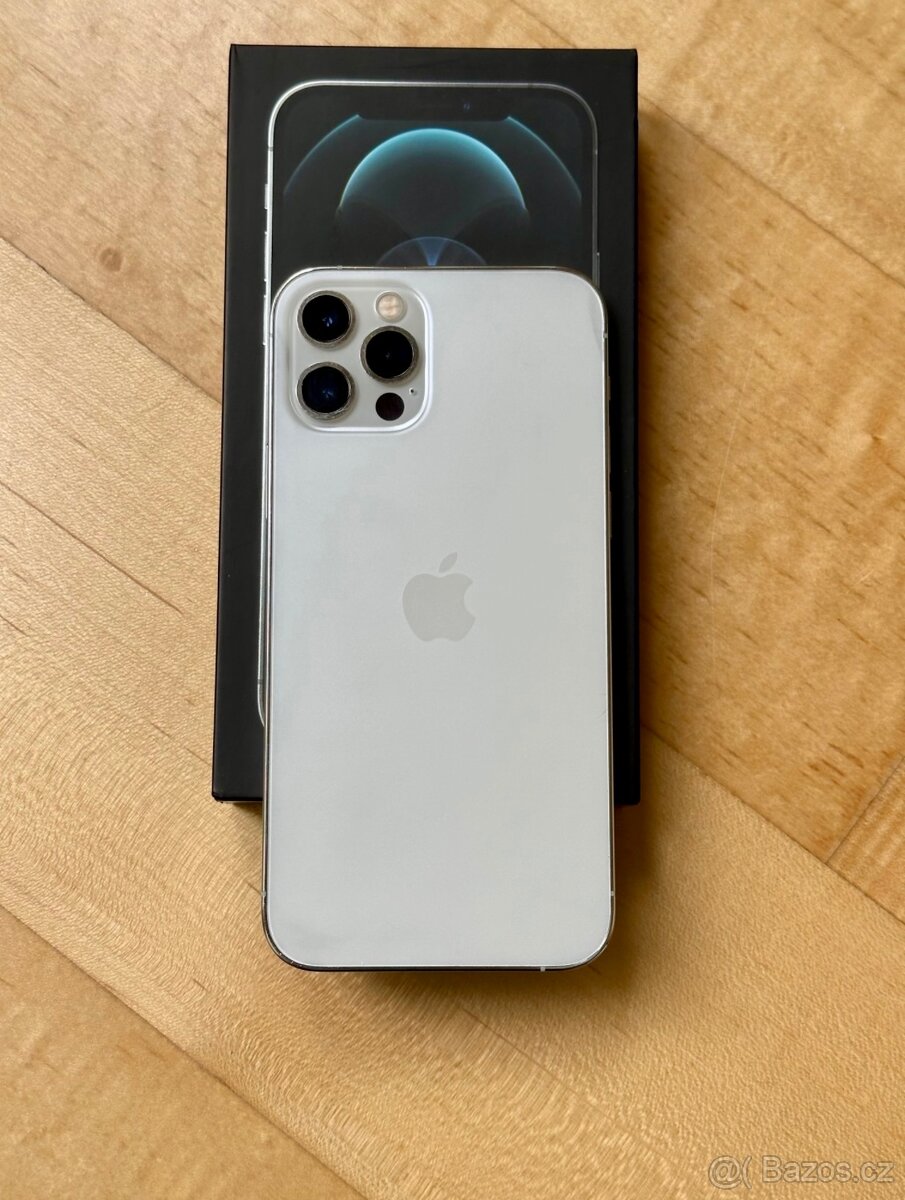 iPhone 12 Pro Silver BATERIE 100% TOP