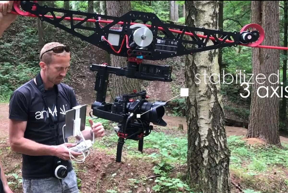 CableCAM - profesionální kabelová lanovka
