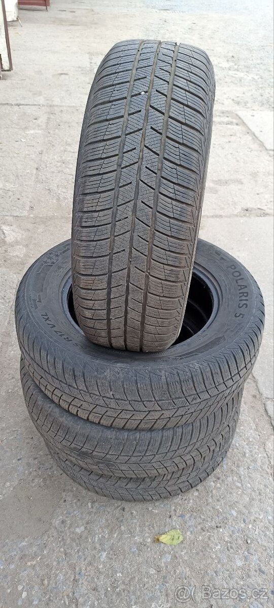Barum Polaris 5 235/65 R17 V XL – použité zimní pneu, 6,5 mm