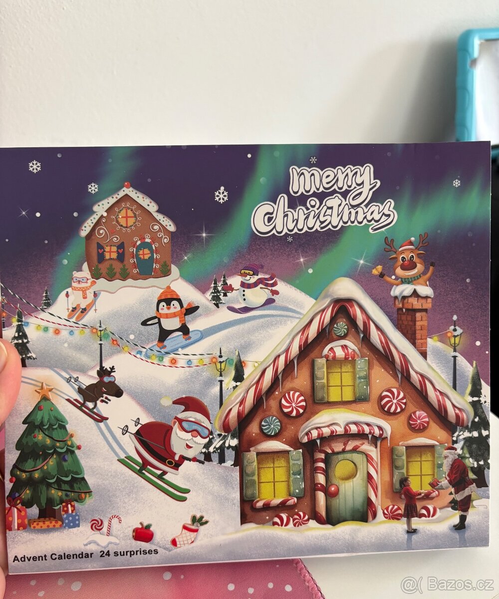 Nový dětský adventní kalendář - Náramek s přívěsky