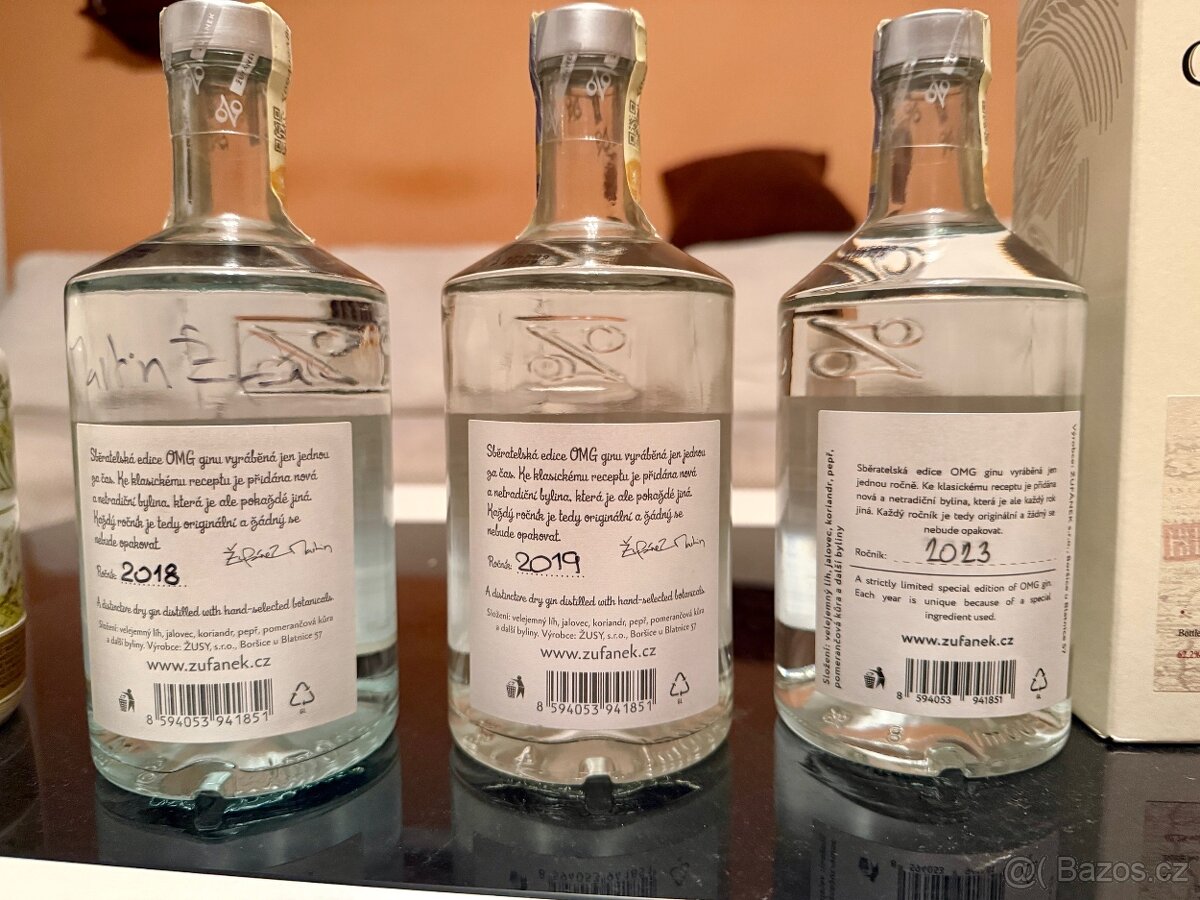 Sbírka lahví za super cenu 100% stav